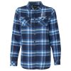 Ladies' Plaid Boyfriend Flannel Shirt Thumbnail