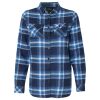 Ladies' Plaid Boyfriend Flannel Shirt Thumbnail