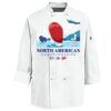Eight Knot Button Chef Coat with Thermometer Pocket Thumbnail